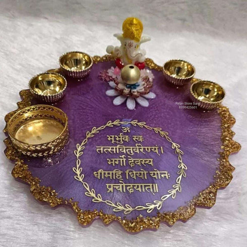 Diya Holder(Gold Katori) - 2 Pcs